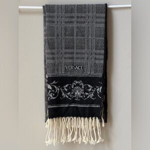 Versace Wool Scarf (100% Wool Made in Italy)